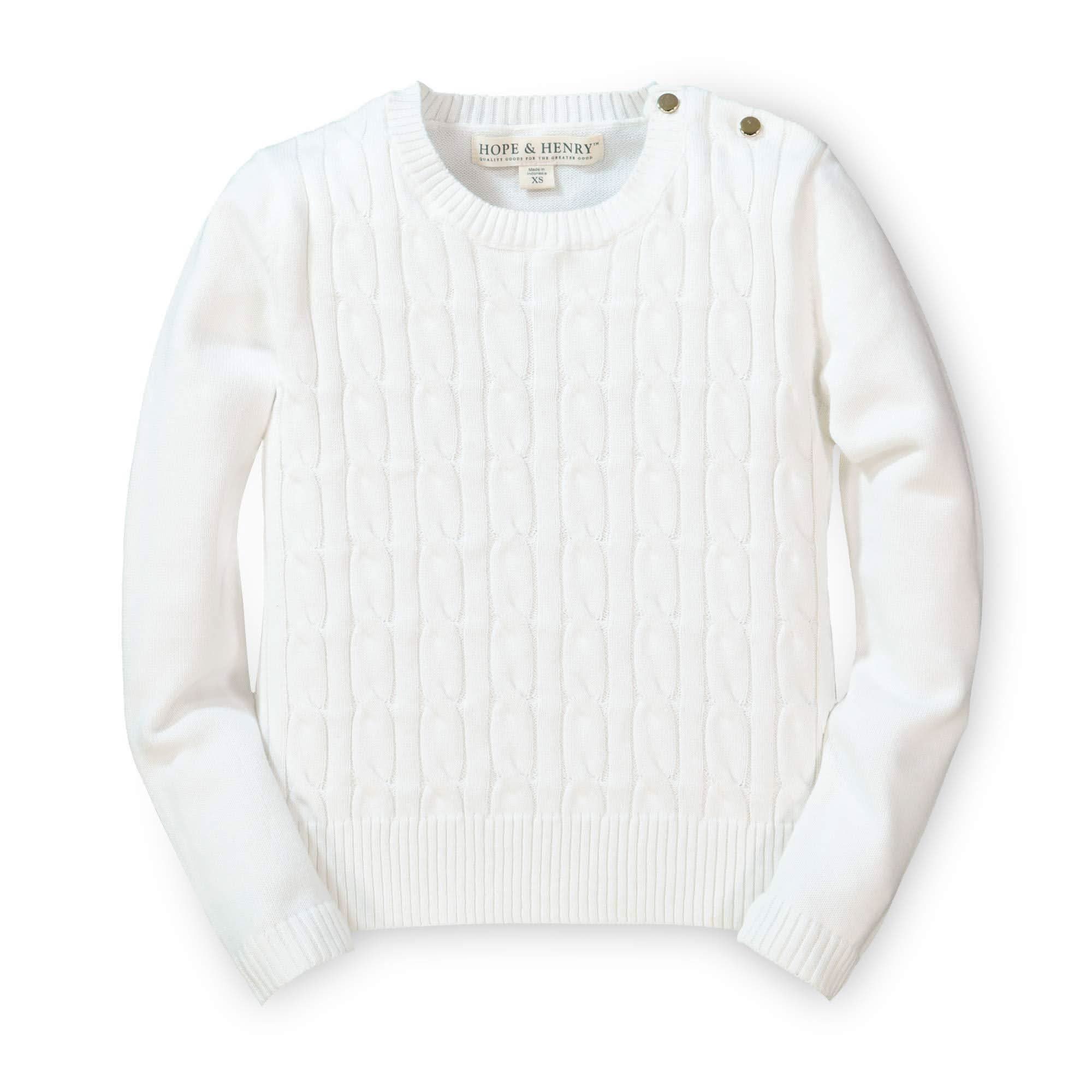 Cable Front Sweater