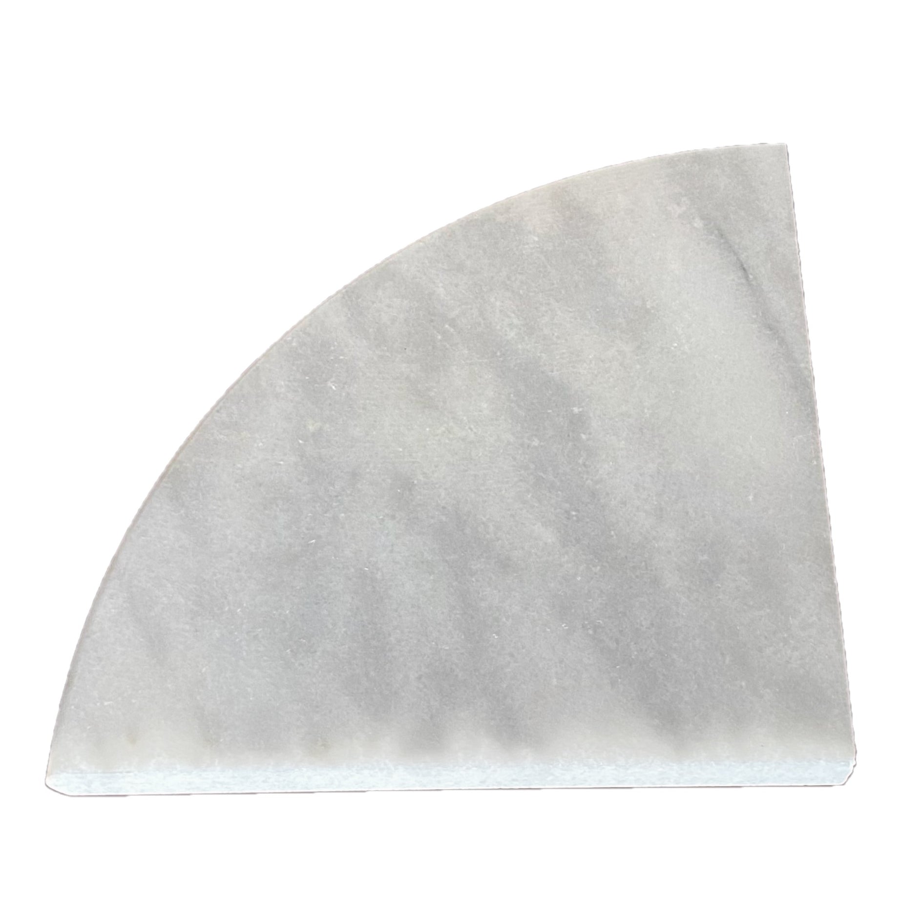 Carrara White Marble 9" Shower Corner Shelf Semi Polished - Belair Collection
