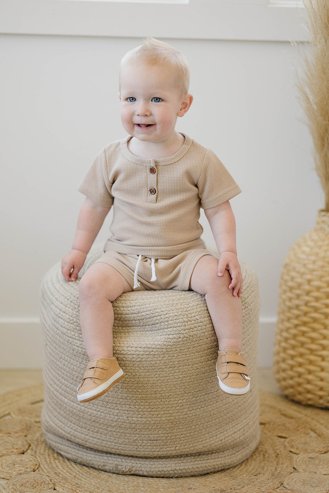 Casual Desert Sand Low Top {Premium Leather}