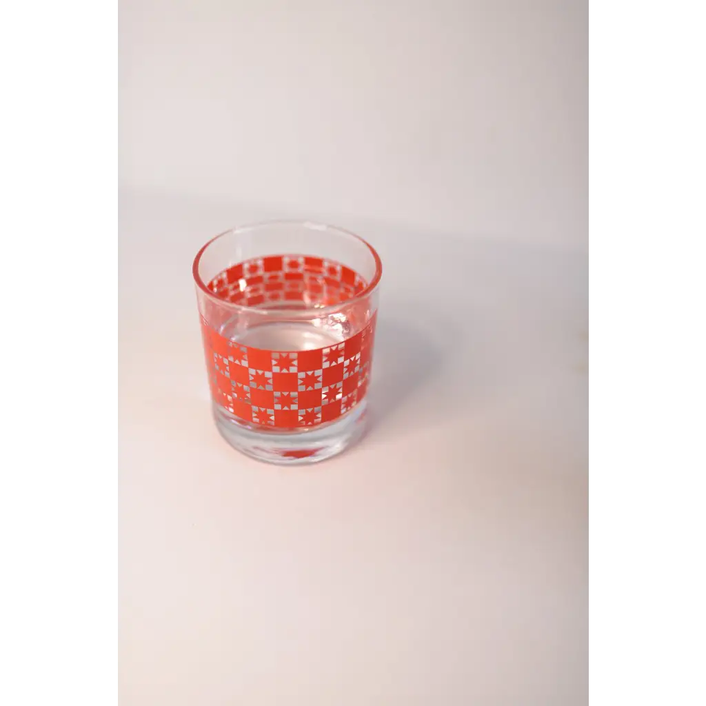 Checkered Burst Cocktail Glass | Special Release