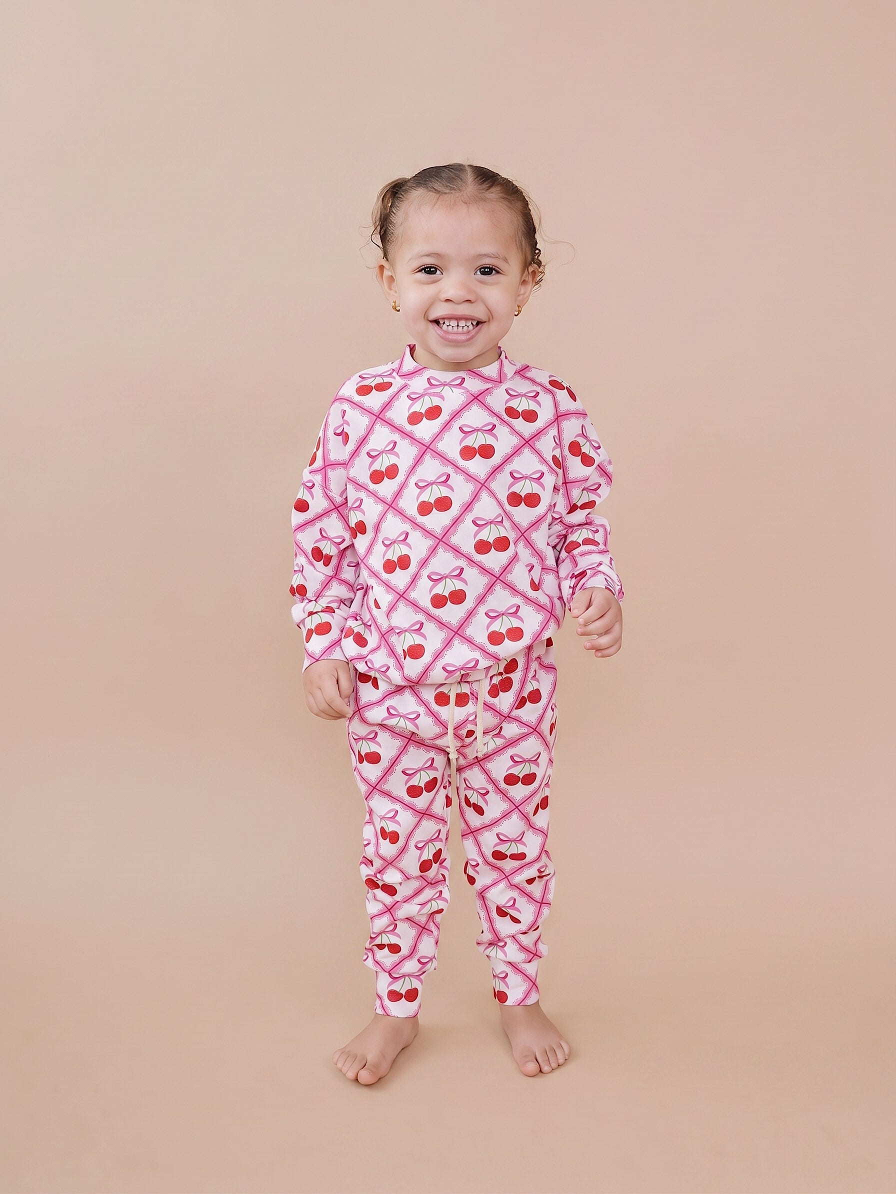 Jogger Set | Cherry Bow