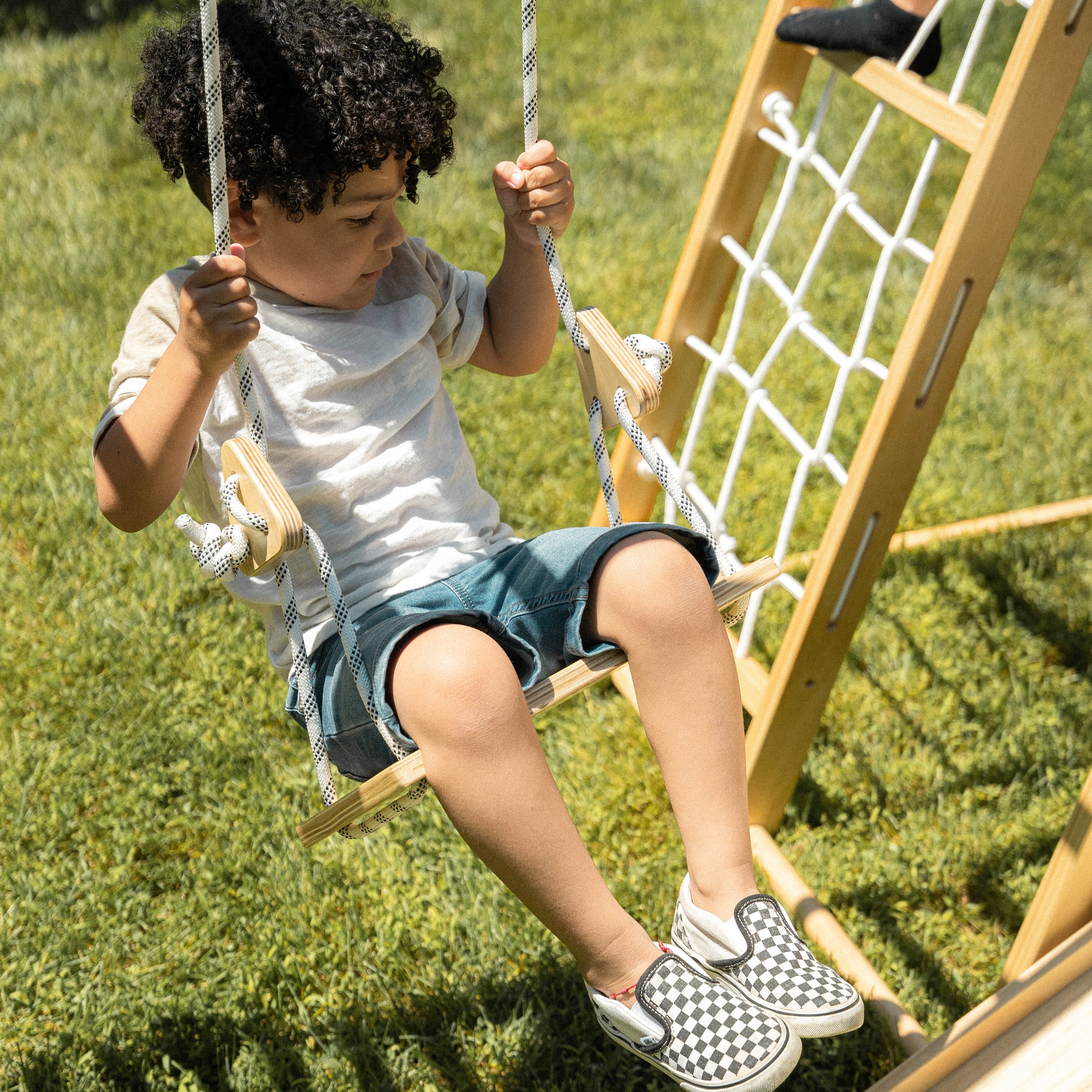 Chestnut - 8-in-1 Indoor Jungle Gym for Toddlers Indoor Avenlur.com   