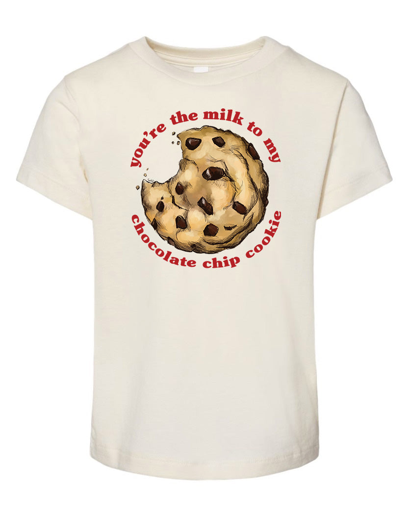 You're the Chocolate Milk to my Chocolate Chip Cookie  - Natural [Children's Tee] Onesie Raising Tito   