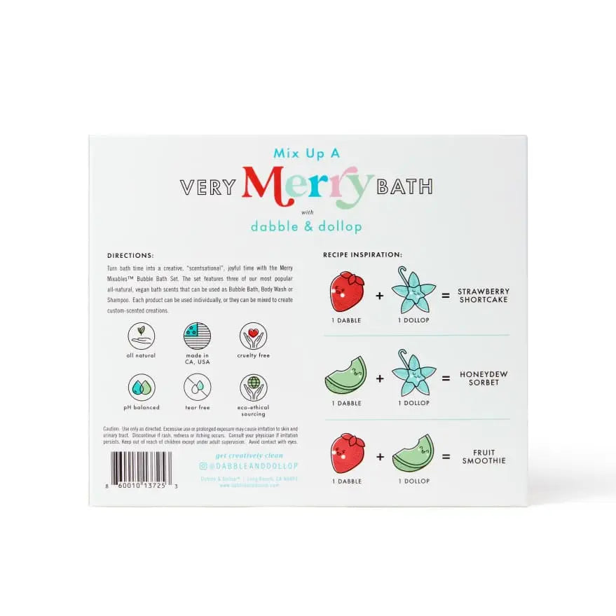 Merry Mixables Bath Set