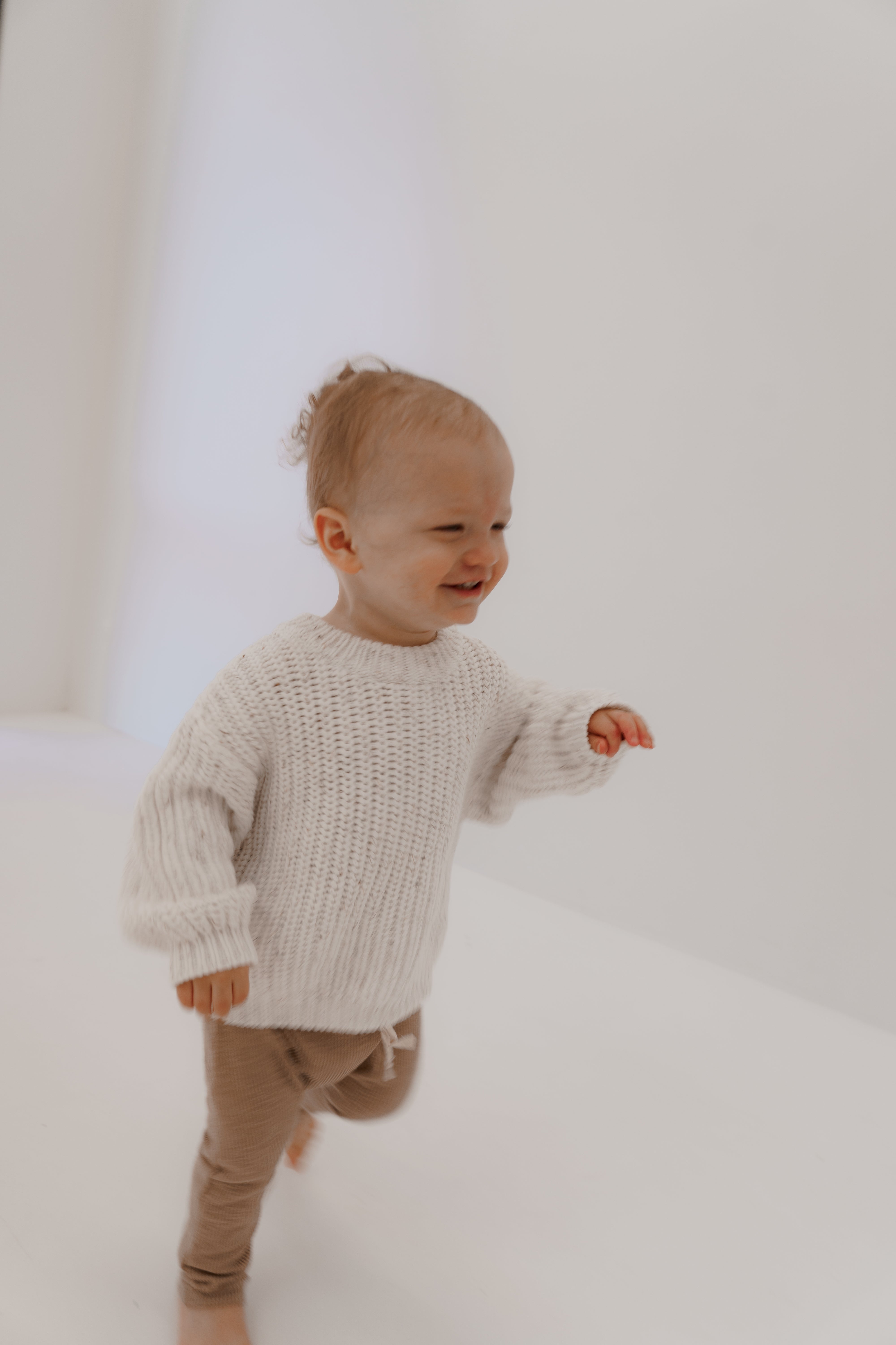 Chunky knit sweater baby toddler and kids