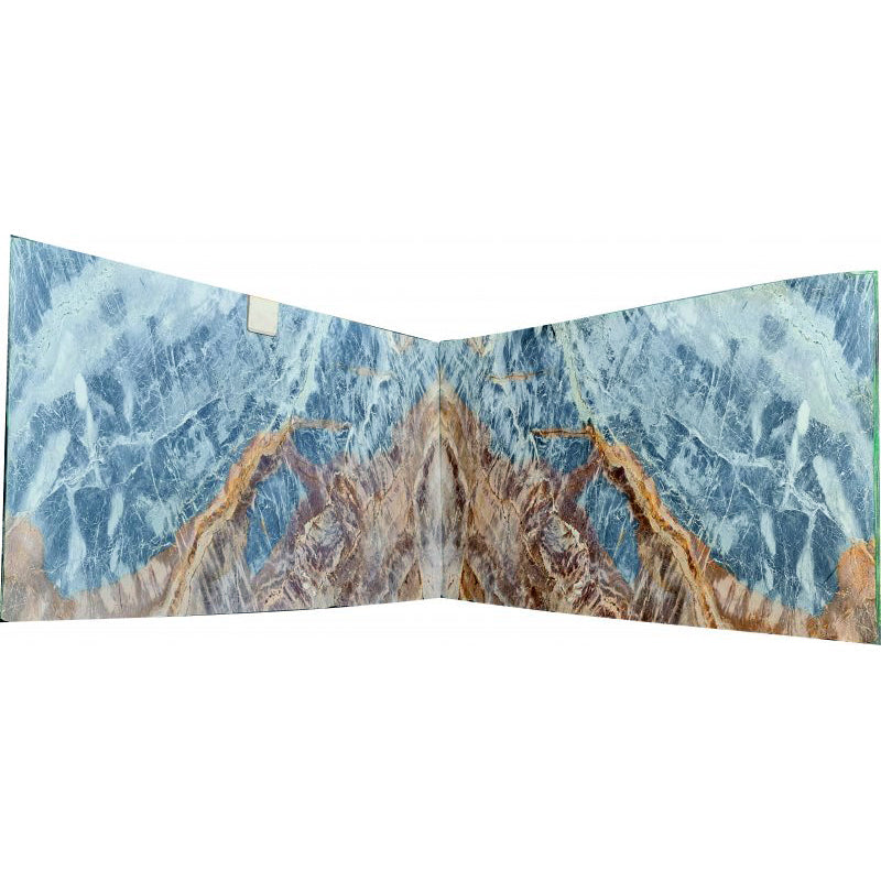Cielo Marrone Bookmatching Marble Slabs Polished - Livfloors Collection