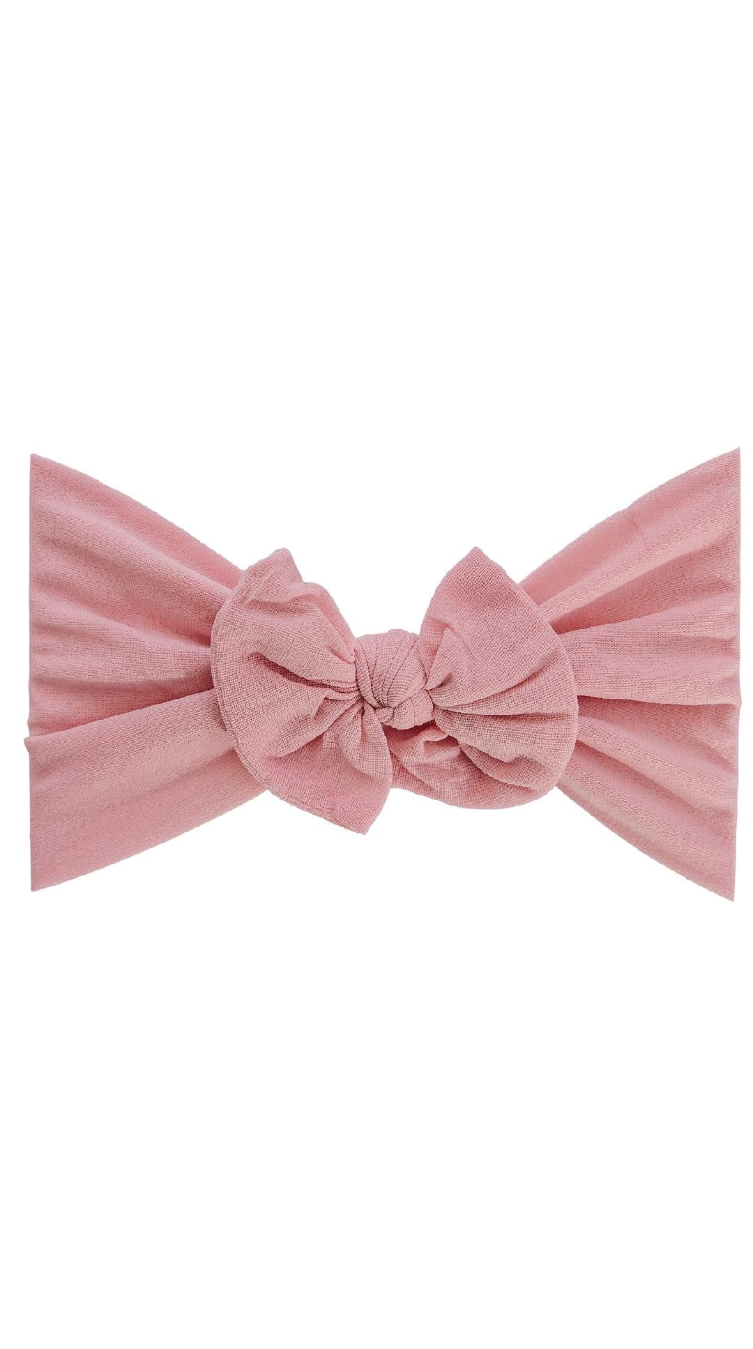 Dusty Pink Classic Bow