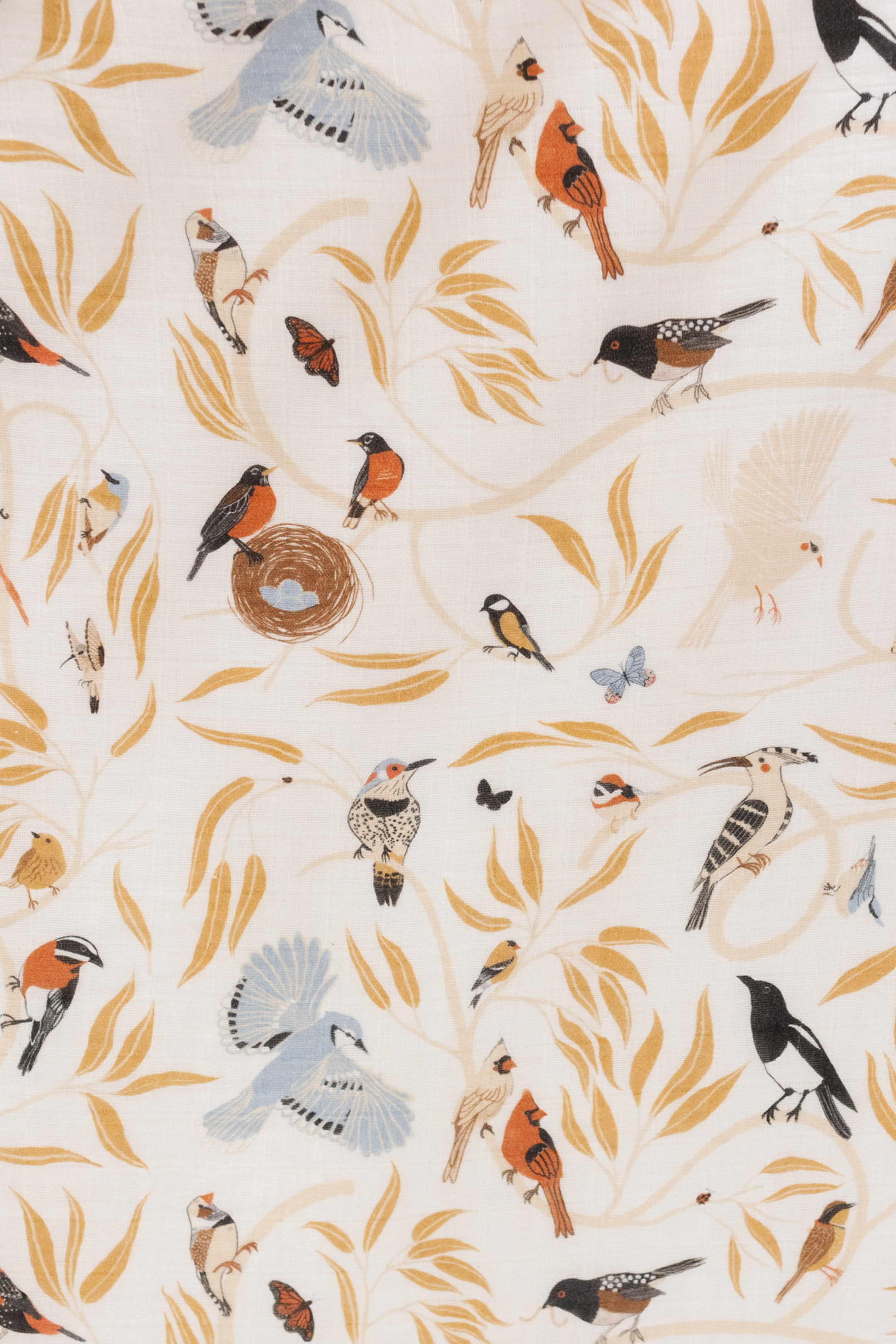 For the Birds Crib Sheet Crib Sheets Clementine Kids   