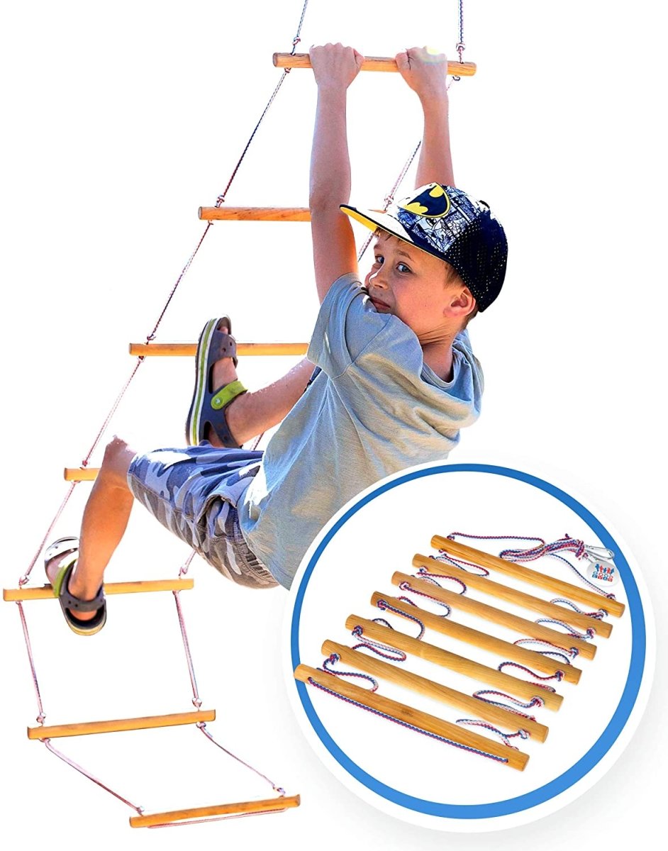 Climbing rope ladder for kids 3-9 y.o. Single Swing Goodevas Default Title  