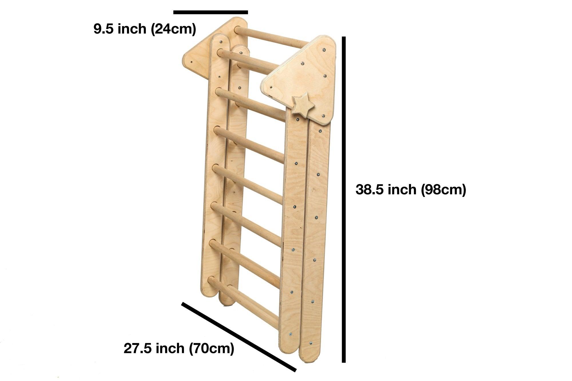 Climbing Triangle and Ramp Set 2-in-1 | Foldable Montessori Play Set