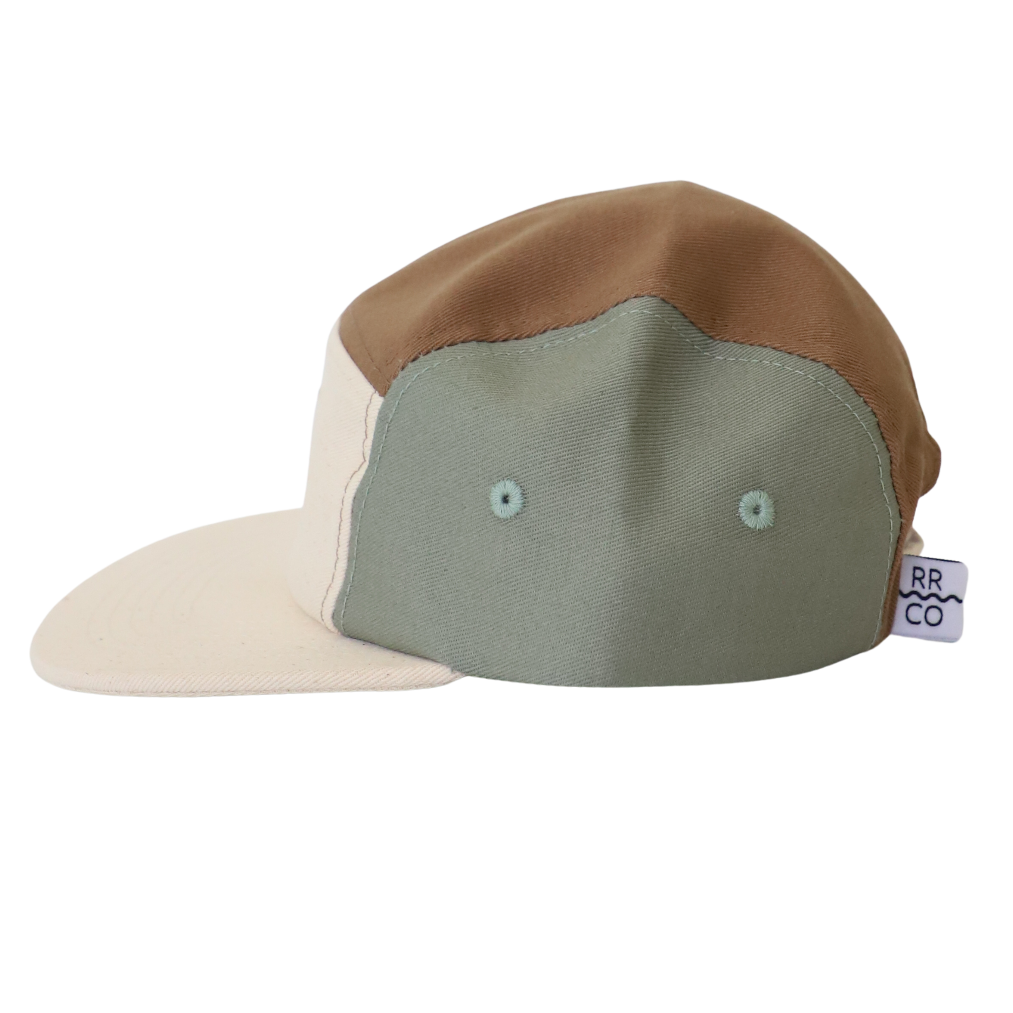 Cotton Five-Panel Hat in Coastline