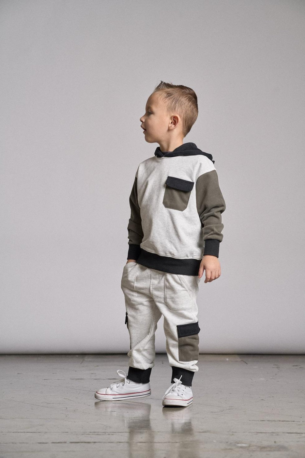 Color Block Hoodie