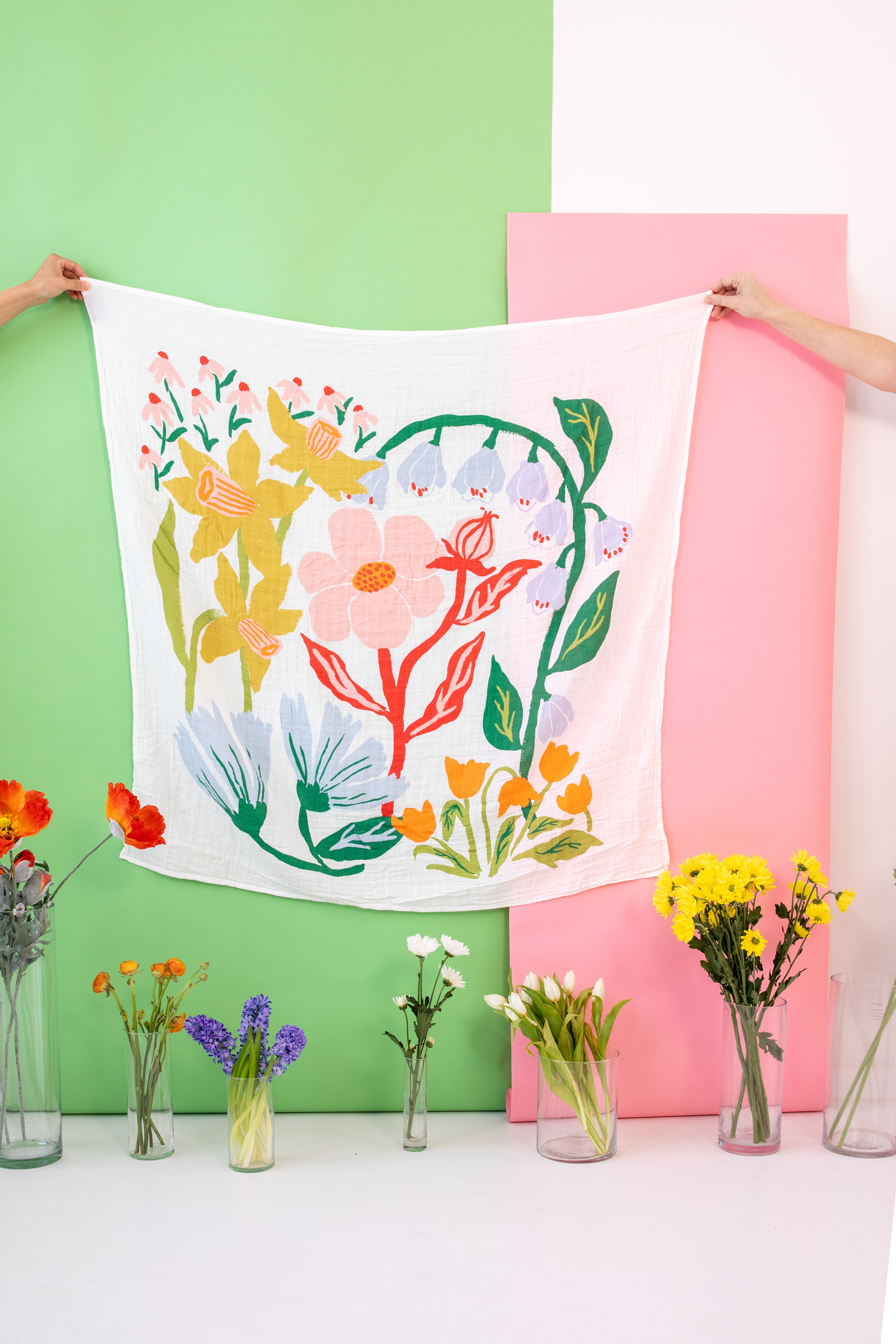 Cottage Garden Swaddle