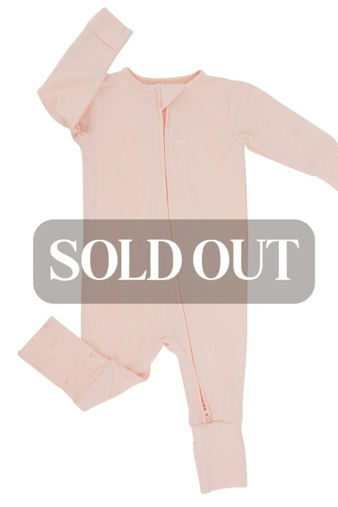 Convertible Romper - Pink Blush