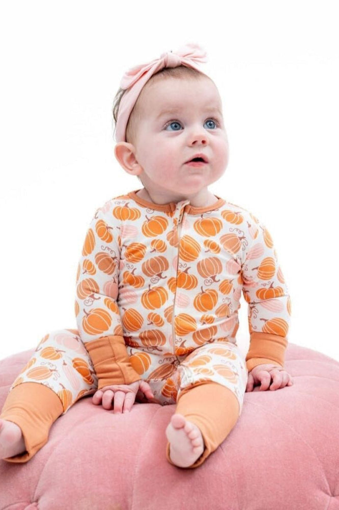 Convertible Romper - Pumpkin
