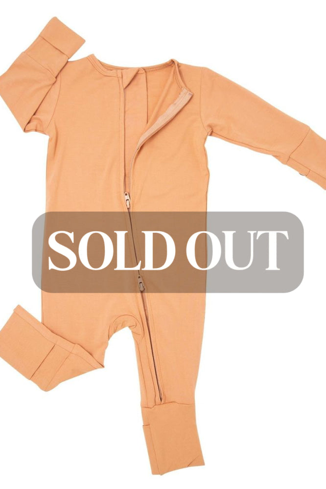 Convertible Romper - Pumpkin Spice
