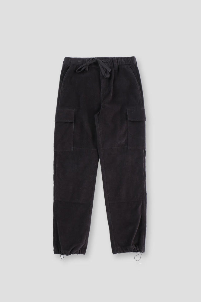 Corduroy Off Duty Cargo - Black