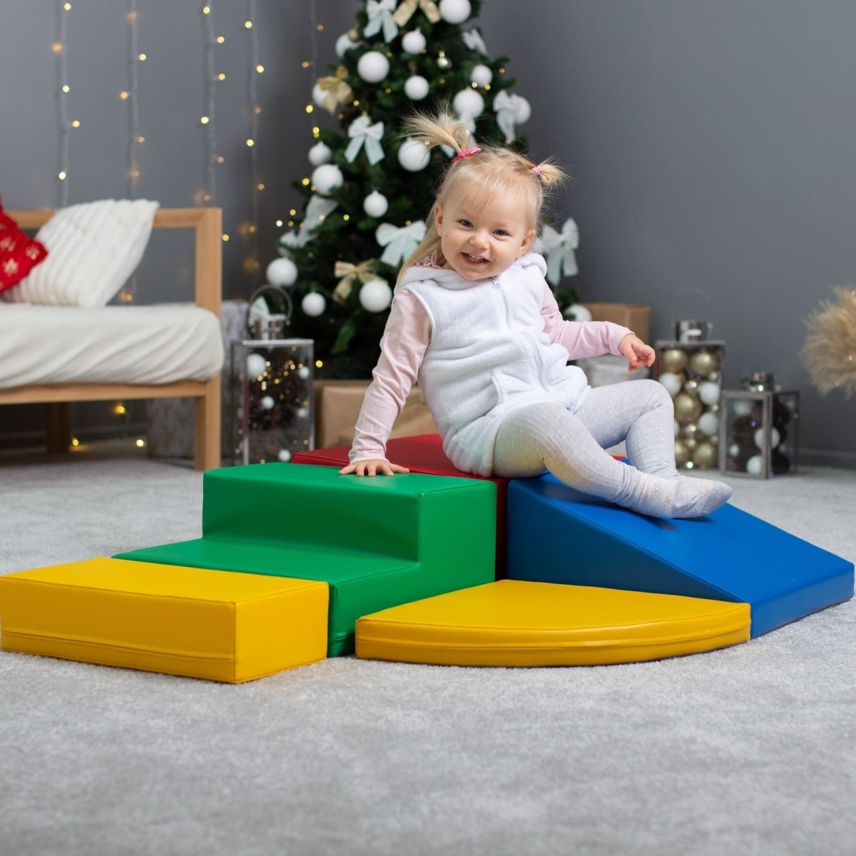 Soft Play Foam Block Set - Corner Climber