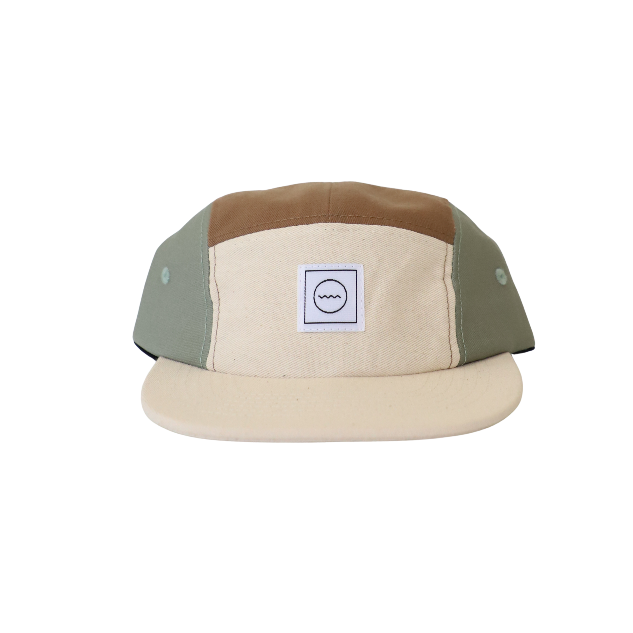 Cotton Five-Panel Hat in Coastline