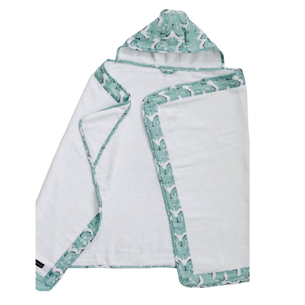 Crane Toddler Hooded Towel Hooded Toddler Towel Bebe au Lait   