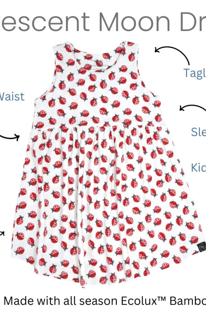 Crescent Moon Dress - Whale