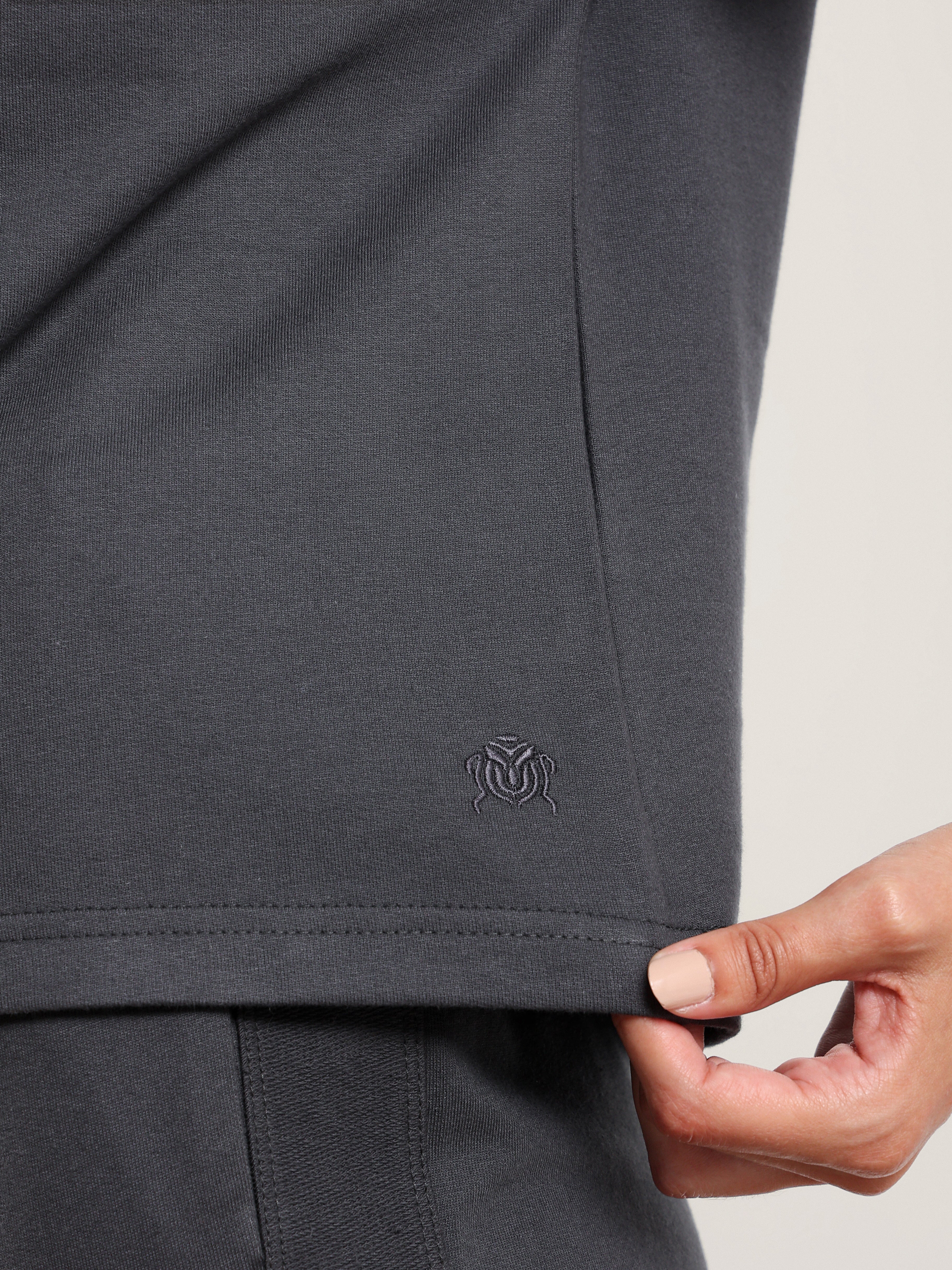 Eman Sweat Shirt - Midnight Grey