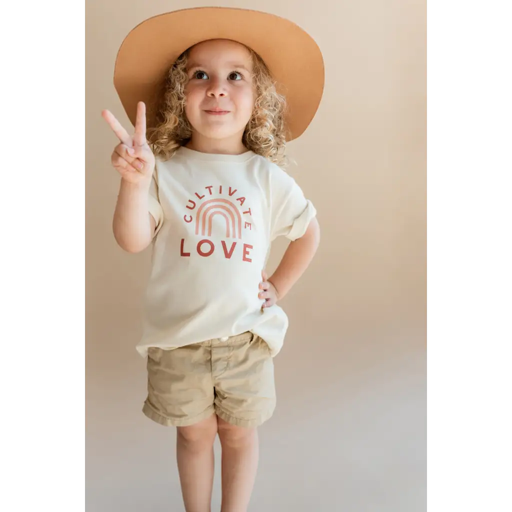 Cultivate Love Kid’s Graphic T-Shirt