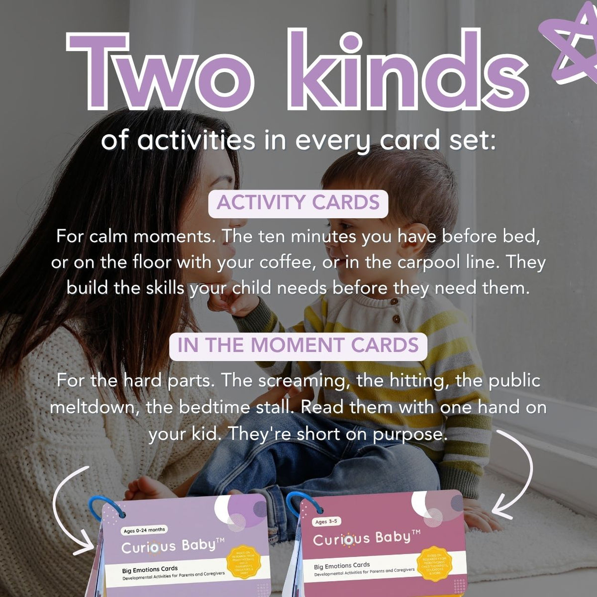Curious Baby Big Emotions Cards