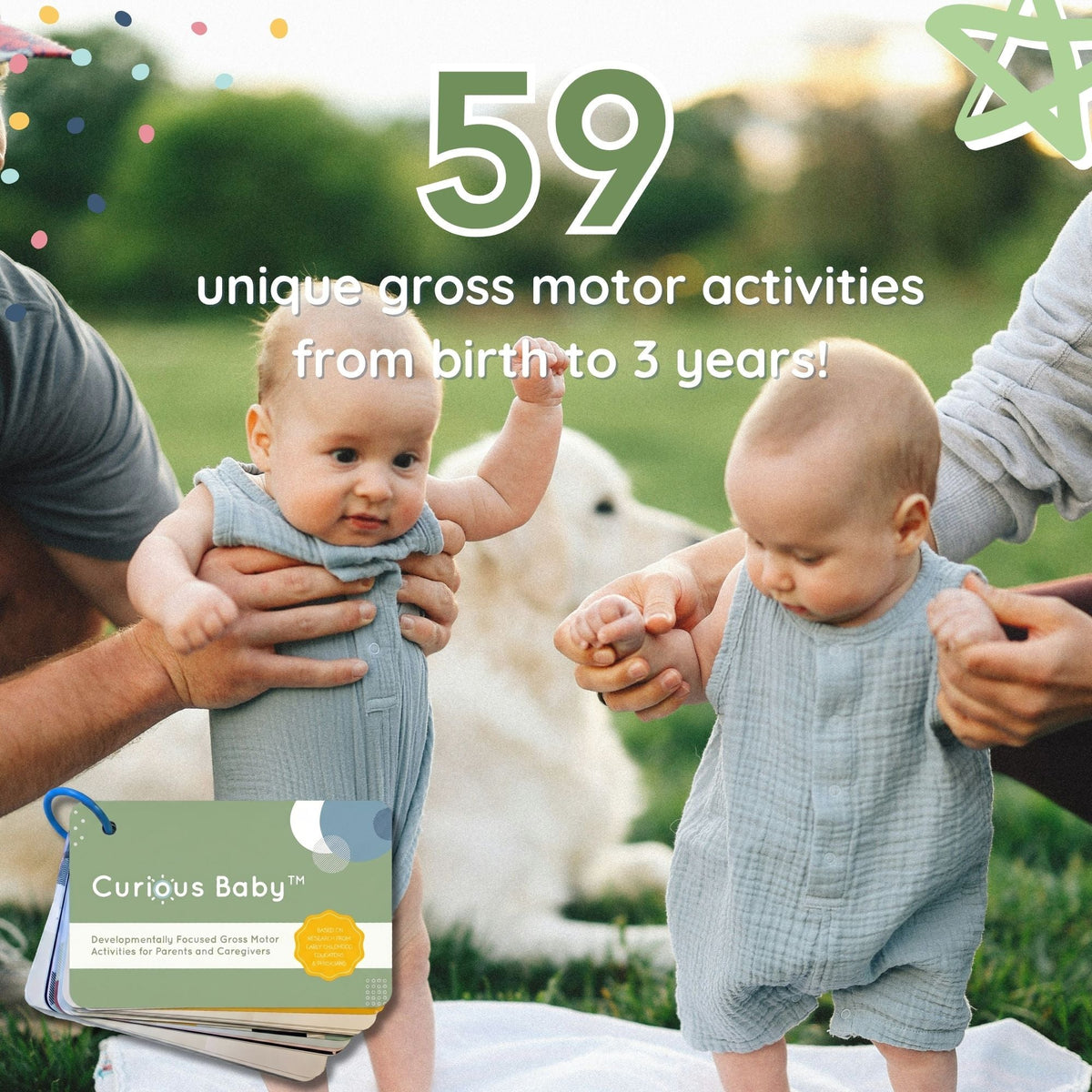Curious Baby Gross Motor Development Cards