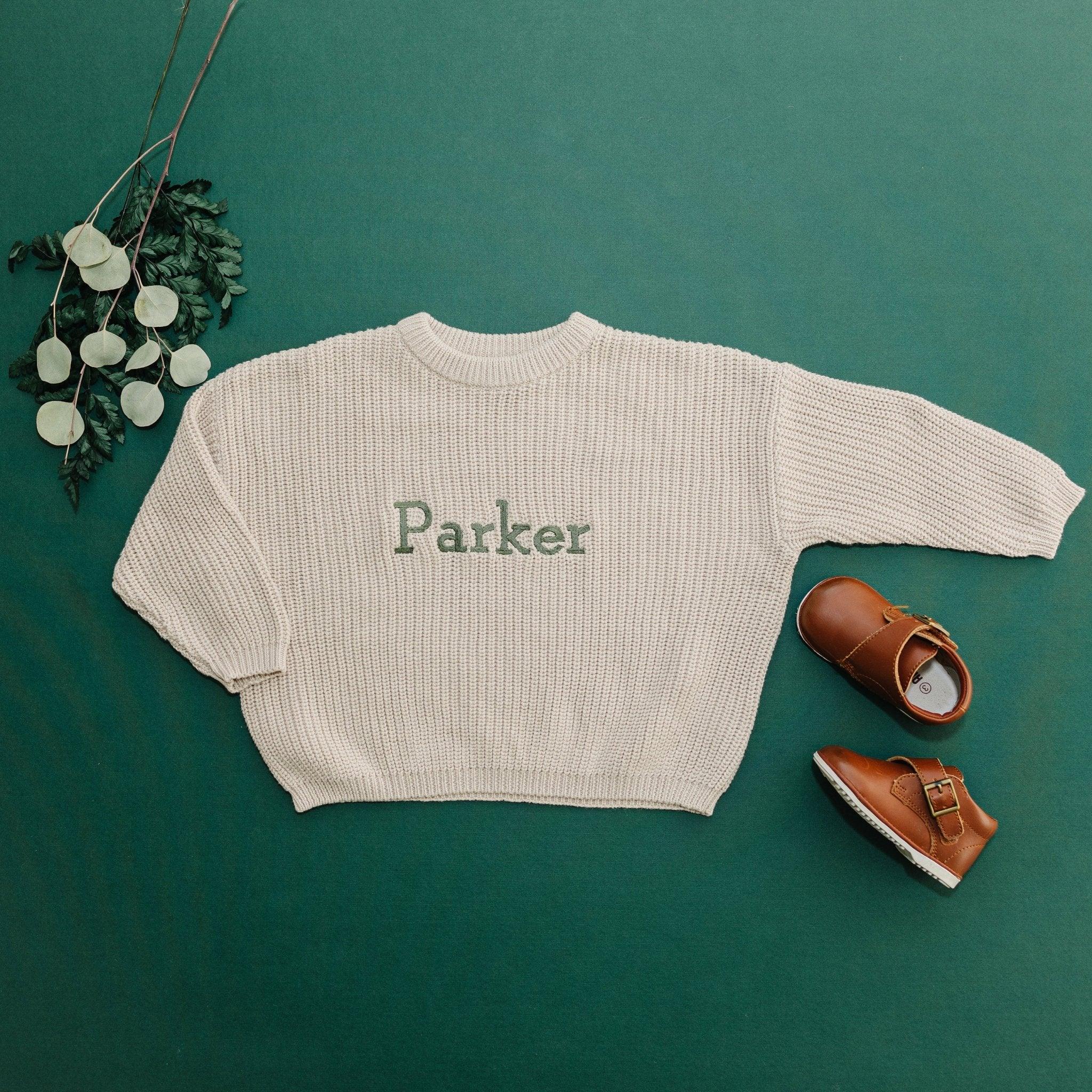 Custom Embroidered Sweater - more colors