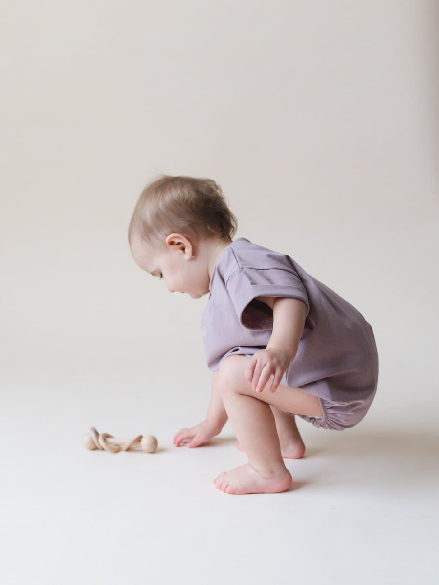 Custom Embroidered T-Shirt Romper - more colors