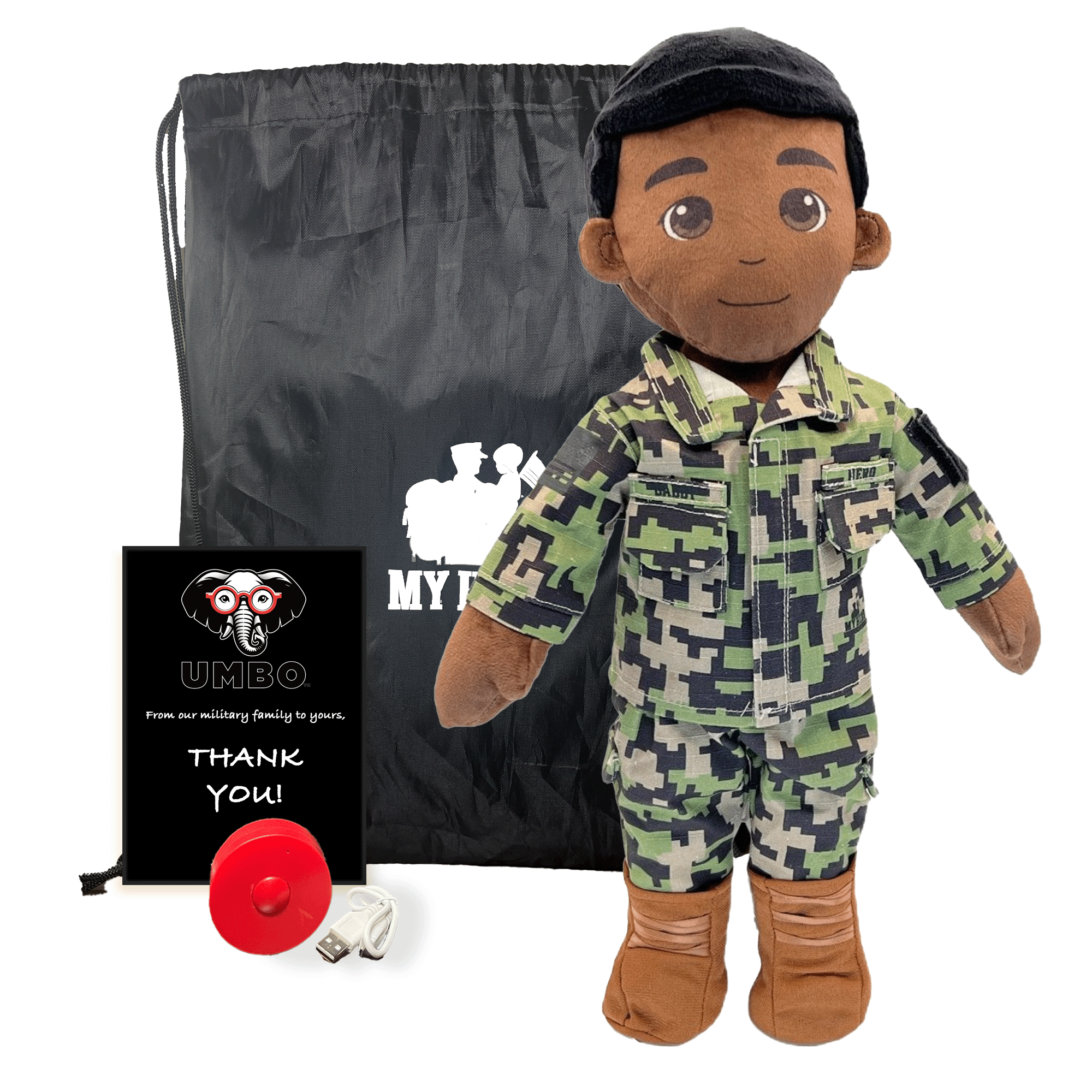 Navy Daddy Doll | Military Doll & Sailor Doll | Recordable