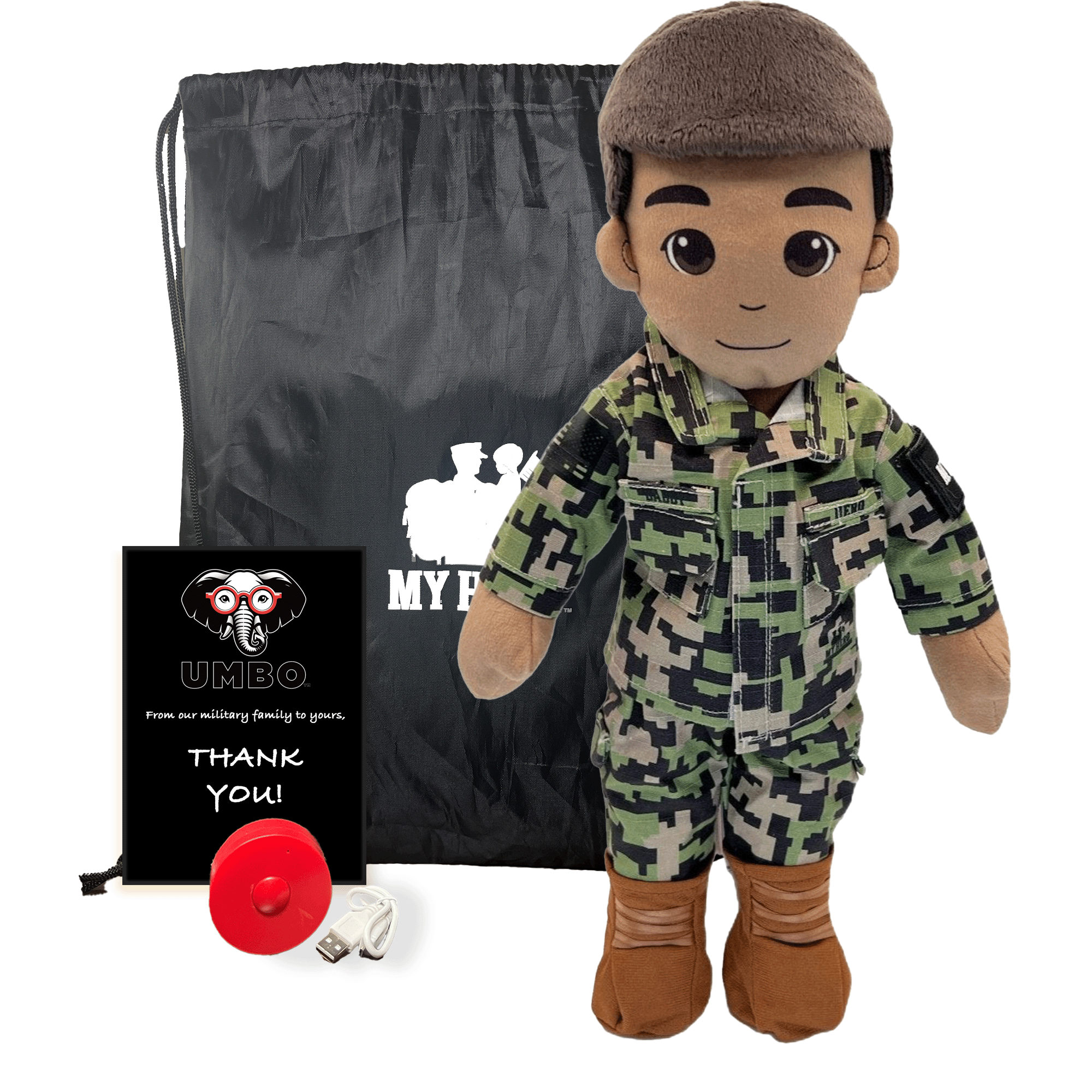 Navy Daddy Doll | Military Doll & Sailor Doll | Recordable