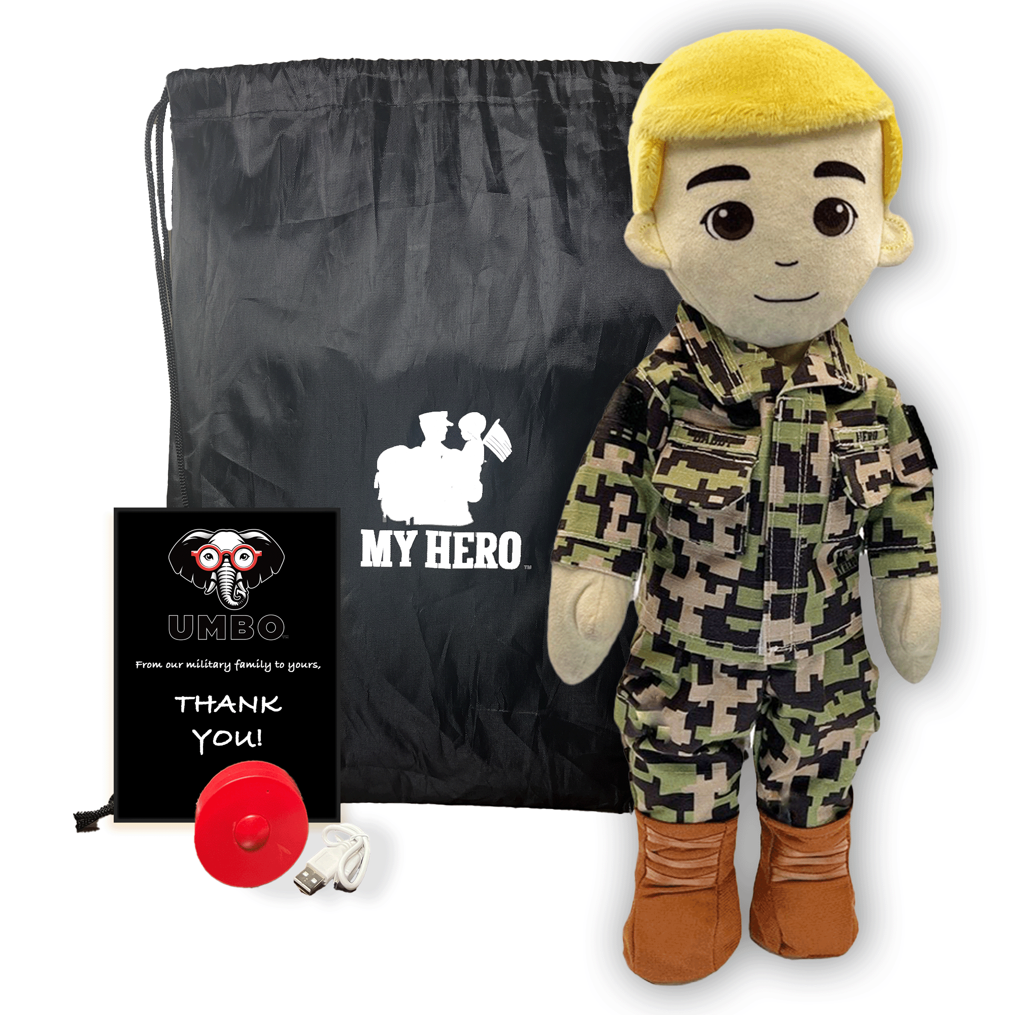 Navy Daddy Doll | Military Doll & Sailor Doll | Recordable