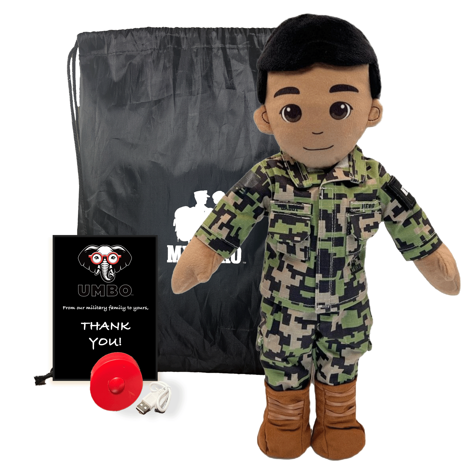 Navy Daddy Doll | Military Doll & Sailor Doll | Recordable
