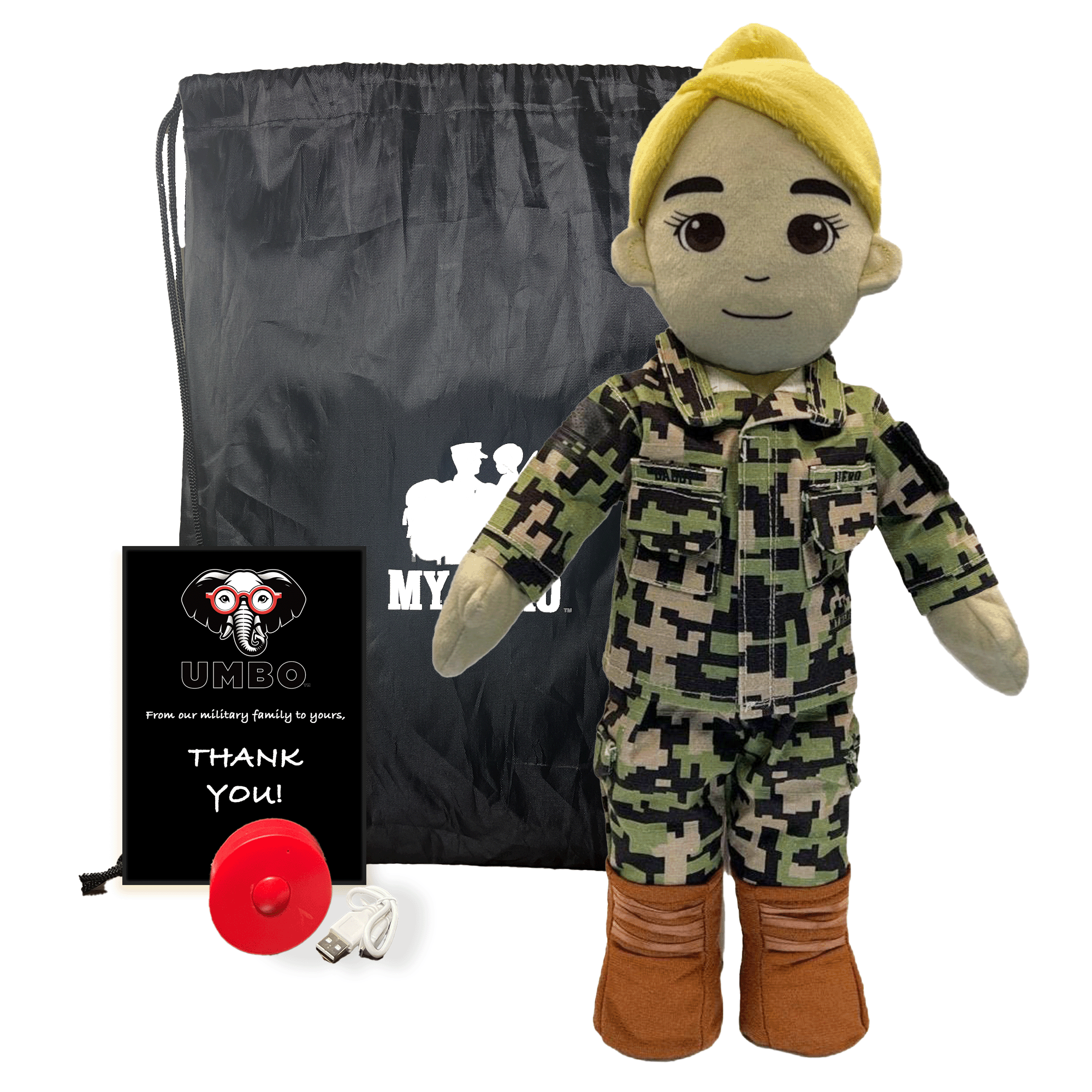 Navy Daddy Doll | Military Doll & Sailor Doll | Recordable