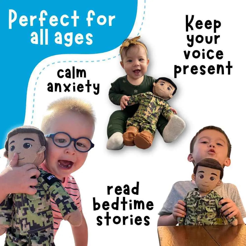 Space Force Daddy Doll | Military Doll | Recordable