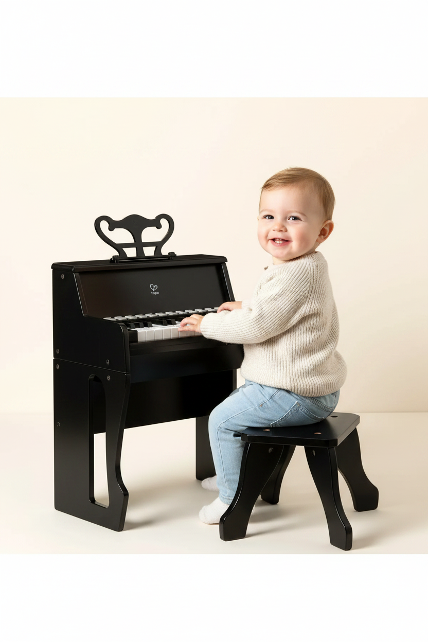 Wooden Piano for Toddlers