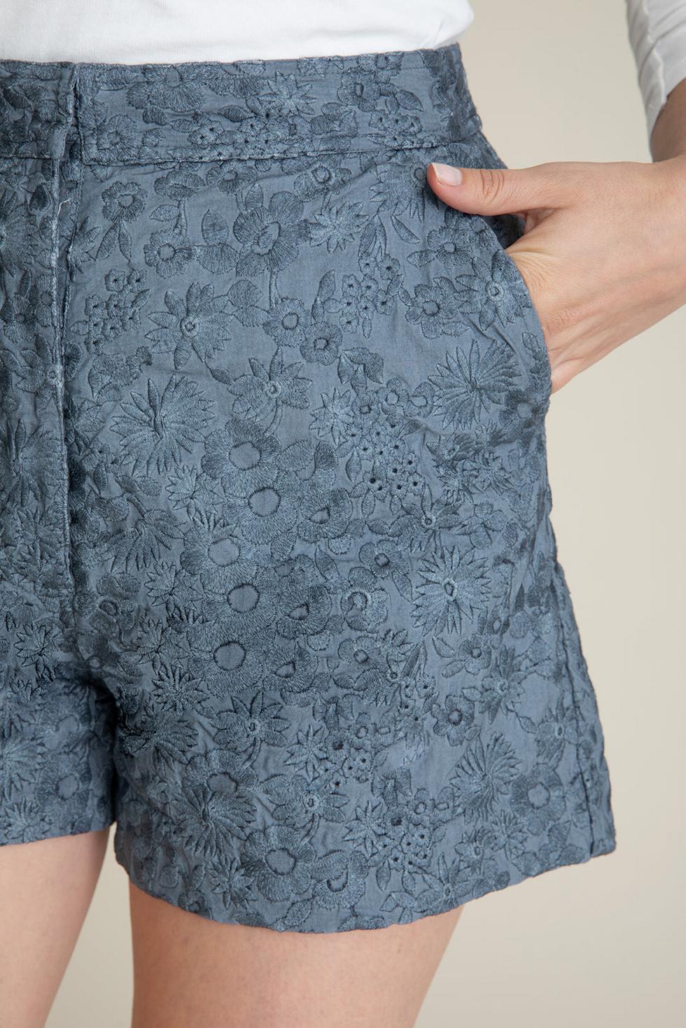 Layla Short - Blue Smoke