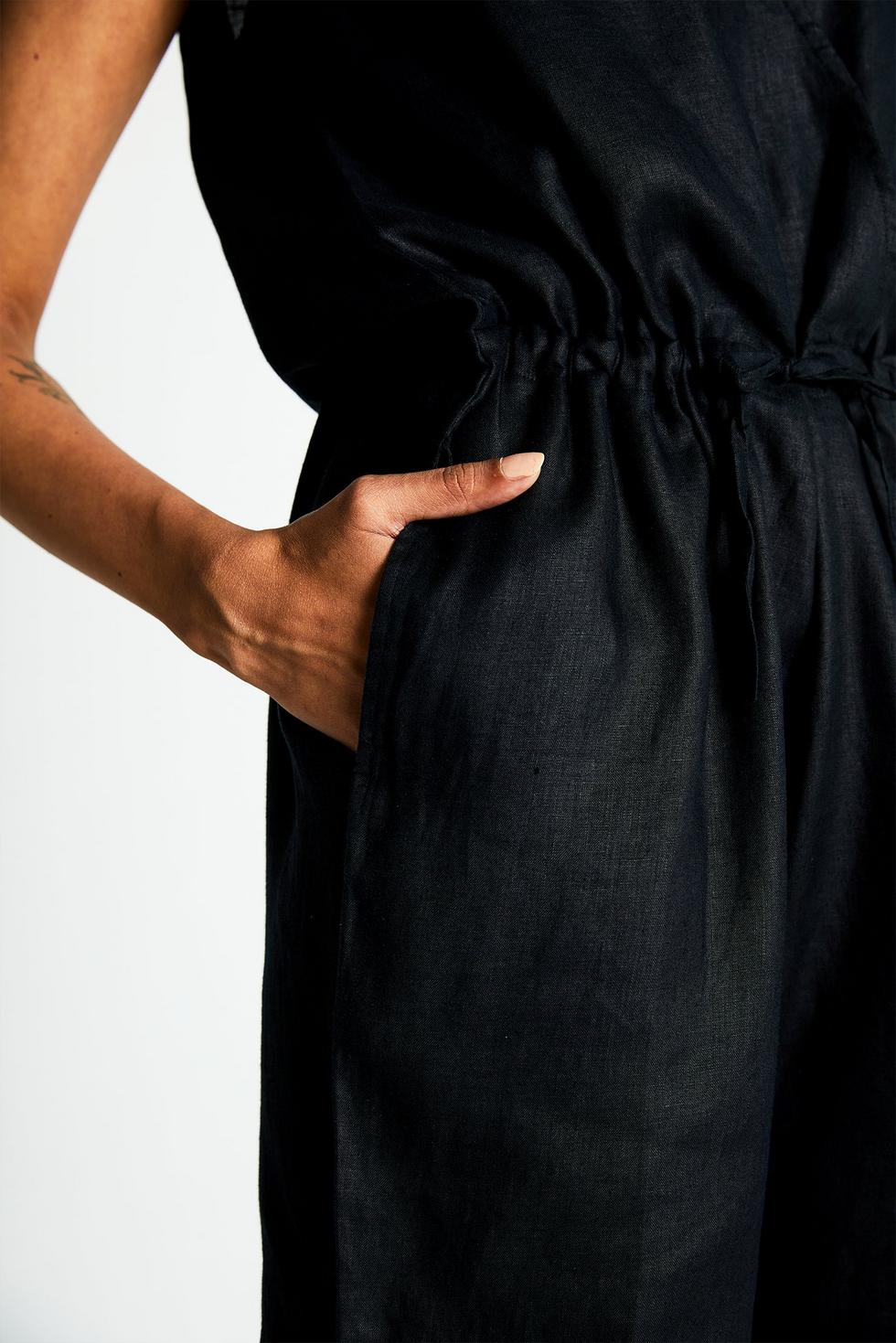 Smoke and Mirrors Romper - Black