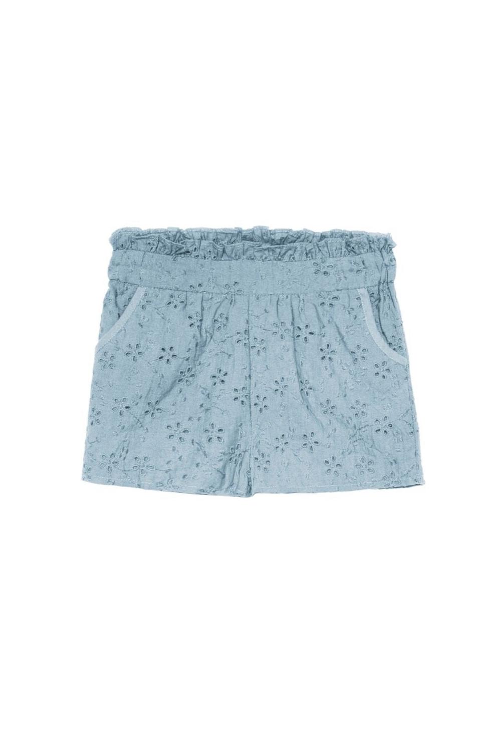 Mae Short in Pearl Blue