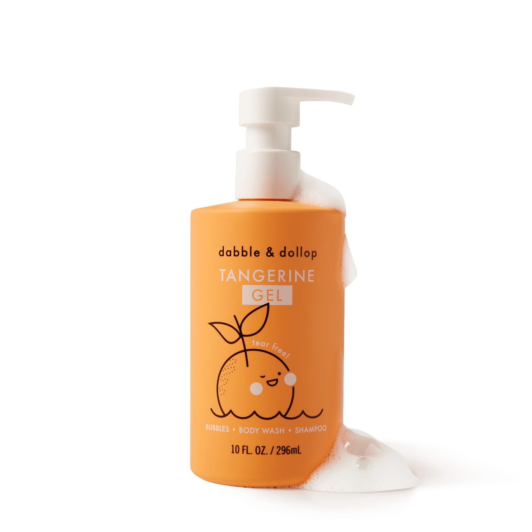 Shampoo & Body Wash - Tangerine Single Bottle Dabble & Dollop   