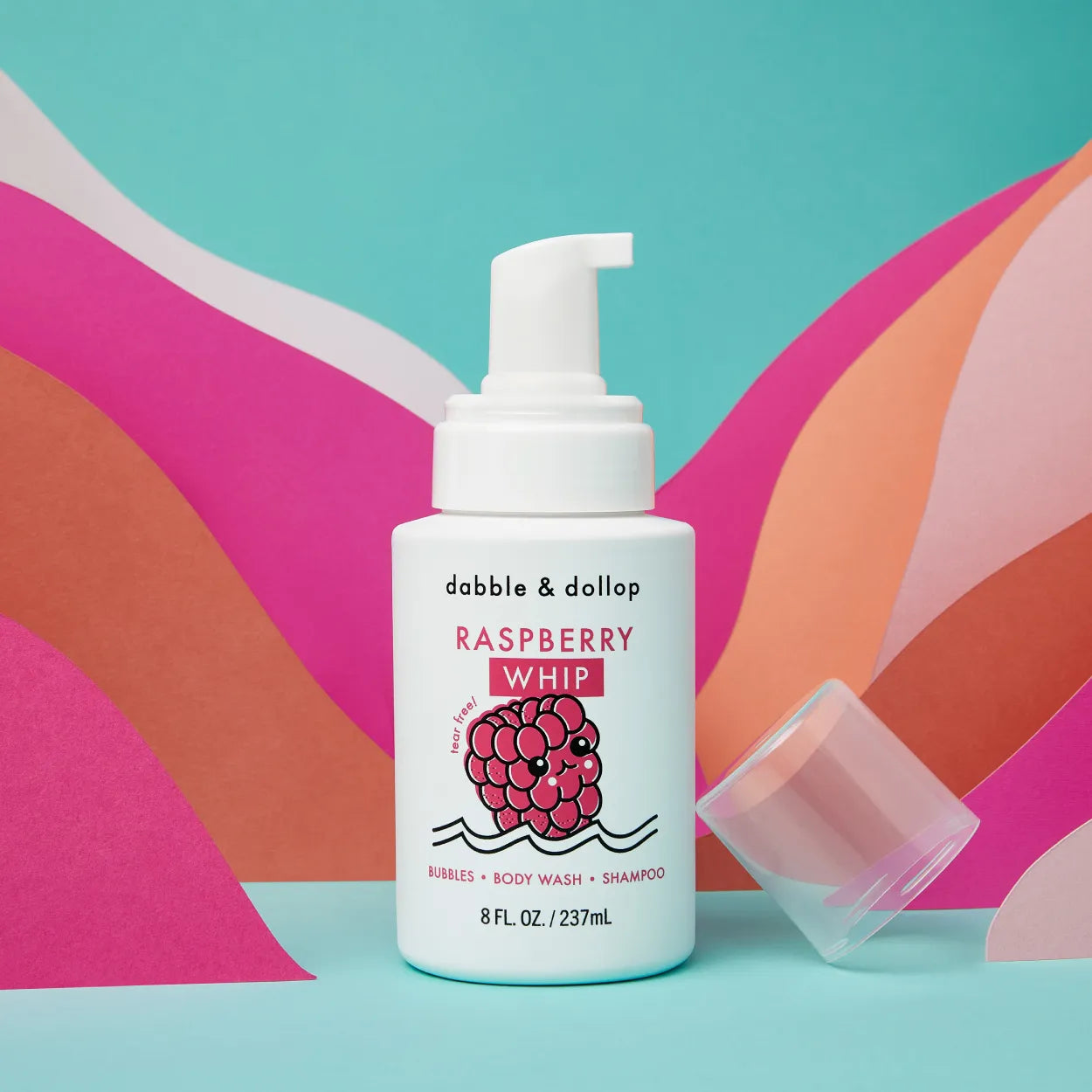 All-Natural Shampoo & Body Whip - Raspberry