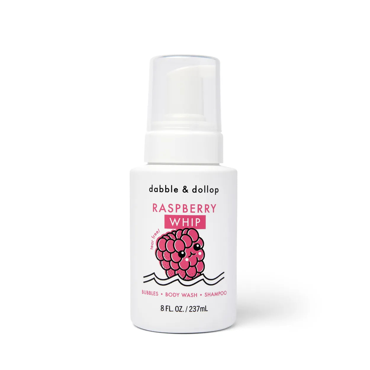 All-Natural Shampoo & Body Whip - Raspberry