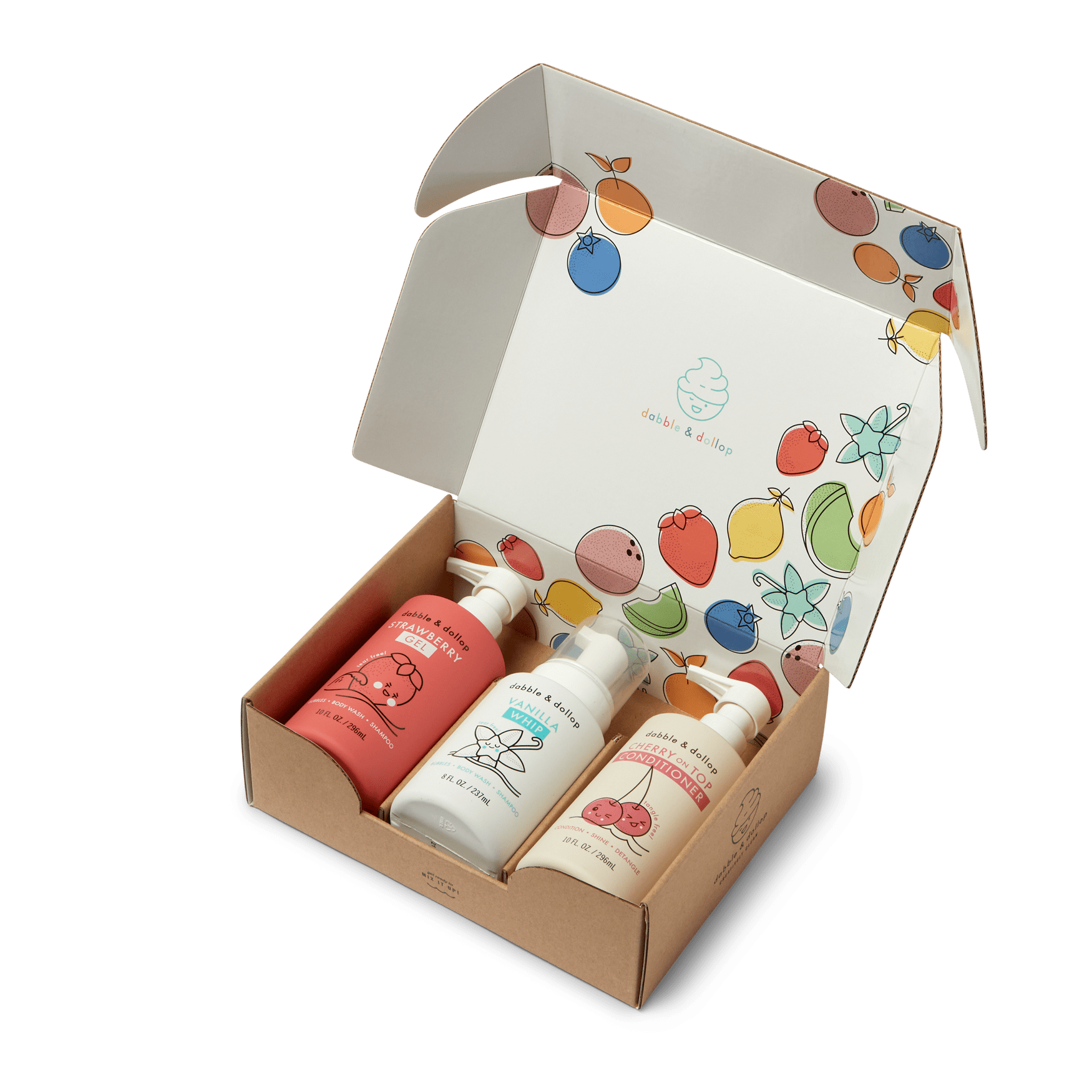 Cherry Berry Bath Set Bundles Dabble & Dollop   