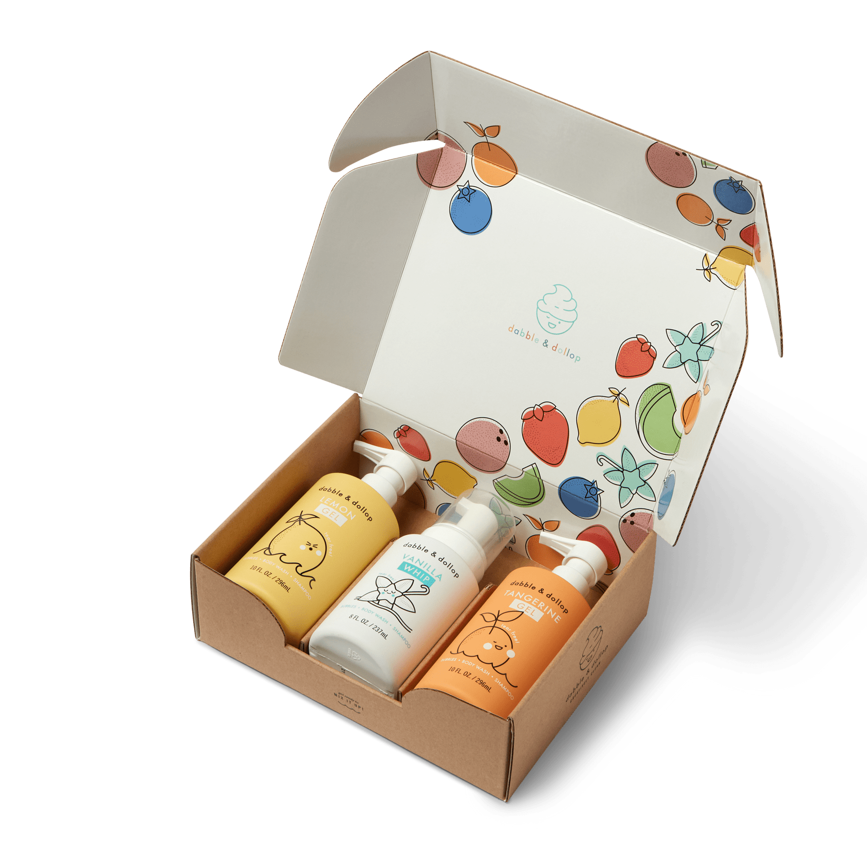 Citrus Kiss Bath Set Box Set Dabble & Dollop   