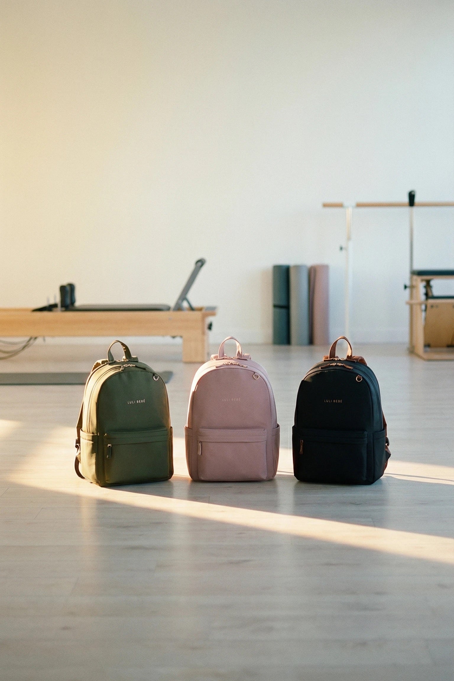 The Daily Backpack Black/Brown