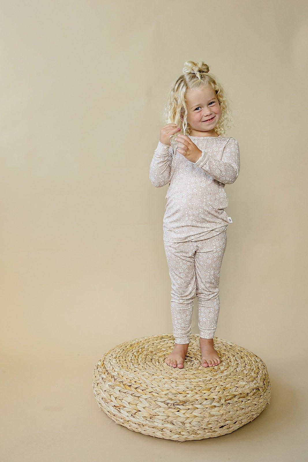 Dainty Ditsy 2pc Bamboo Pajamas