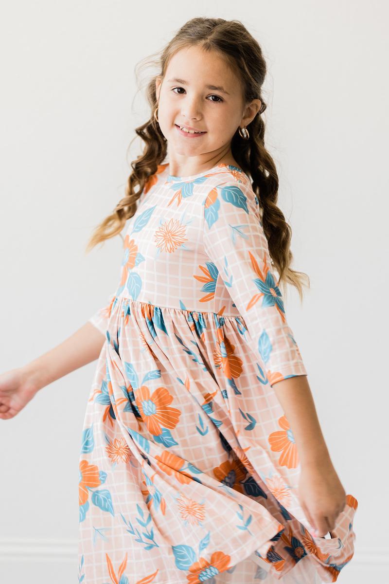 Marigold Twirl Dress