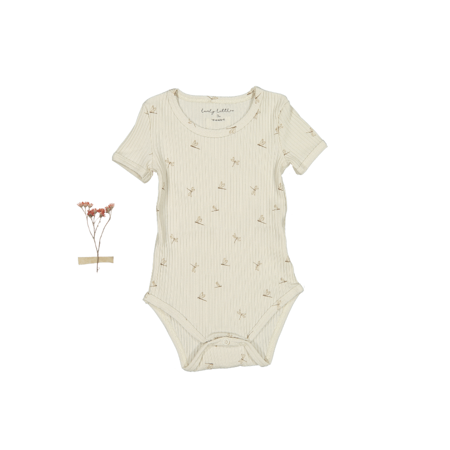 The Printed Short Sleeve Onesie - Dragonfly Short Sleeve Onesie Lovely Littles   